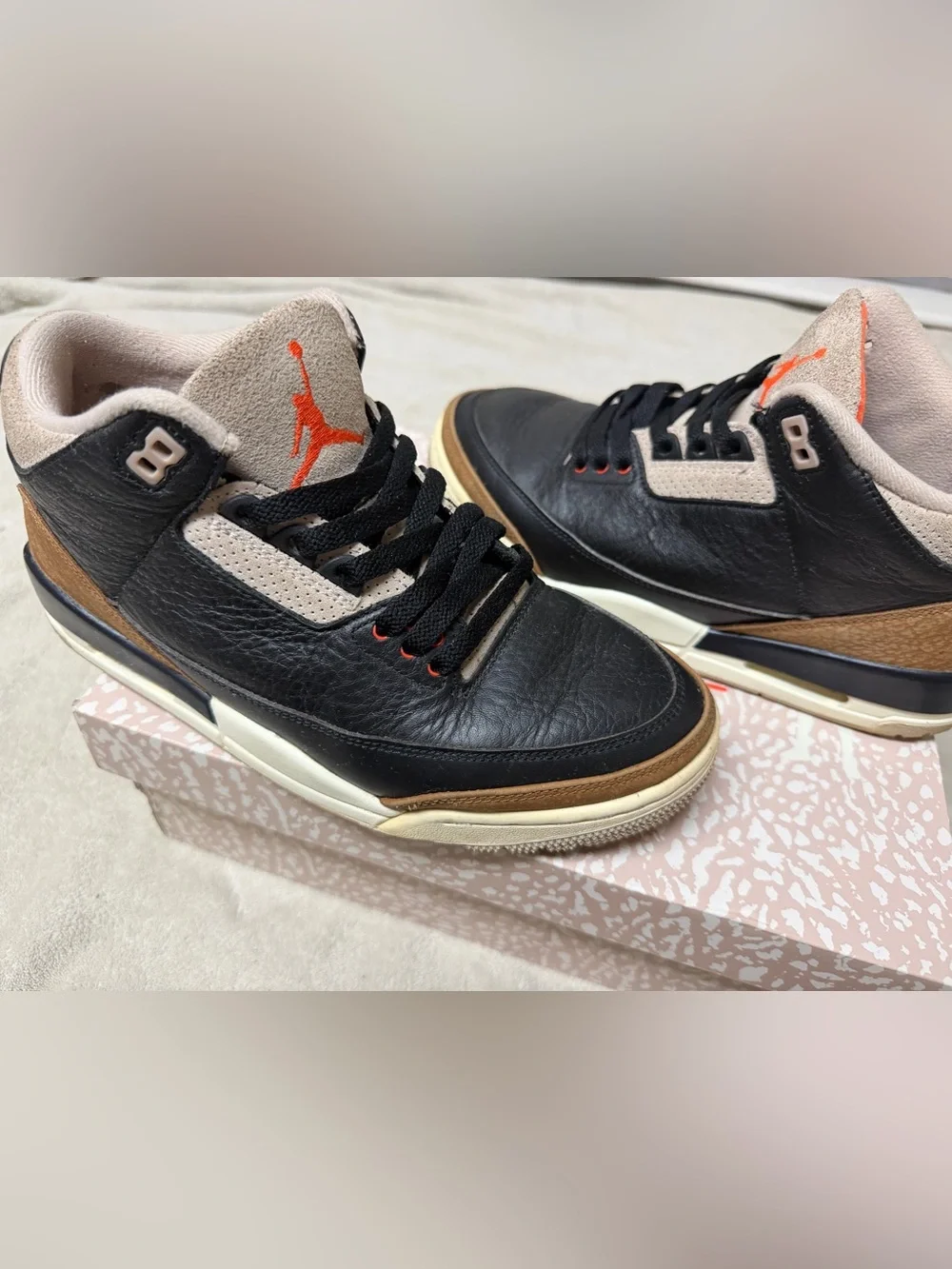 Air Jordan 3 Retro “Desert Elephant” – Men’s Size 8